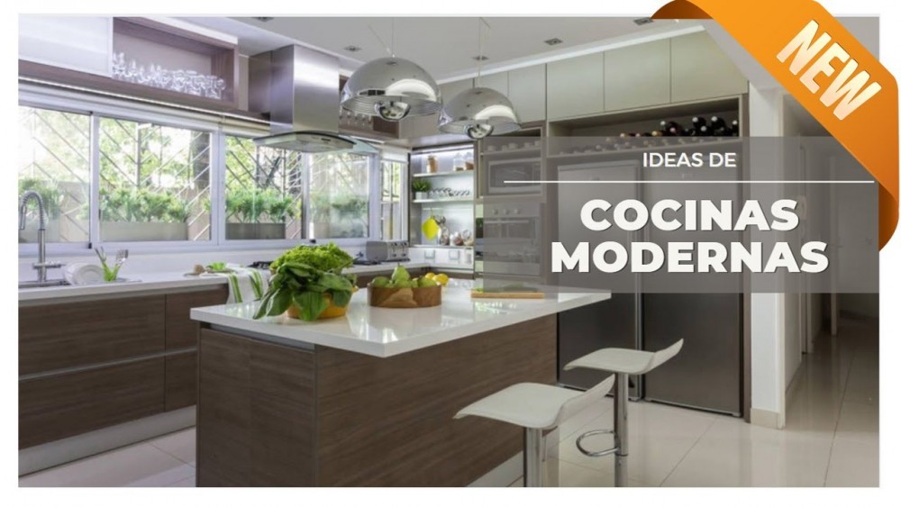 100 HERMOSAS IDEAS DE COCINAS MODERNAS 2022-2023