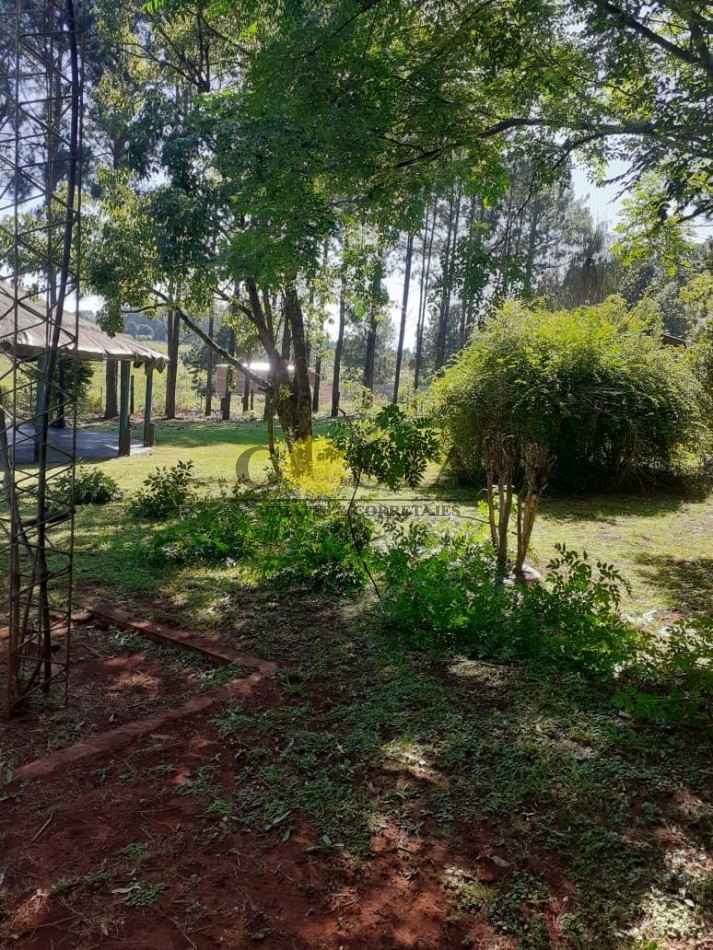 CASA QUINTA EN 5,4 HAS. DE SANTA INES, GARUPA, MISIONES. 