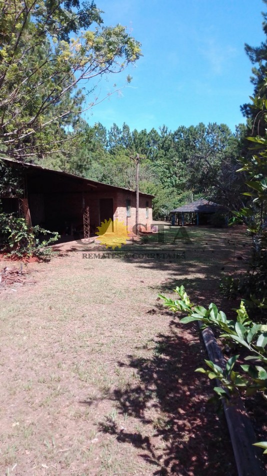 CASA QUINTA EN 5,4 HAS. DE SANTA INES, GARUPA, MISIONES. 