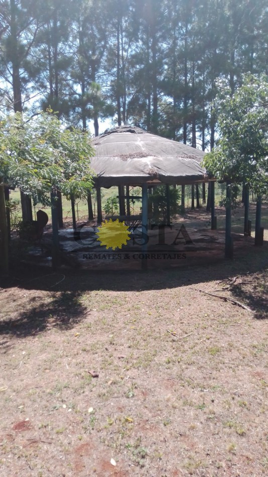 CASA QUINTA EN 5,4 HAS. DE SANTA INES, GARUPA, MISIONES. 