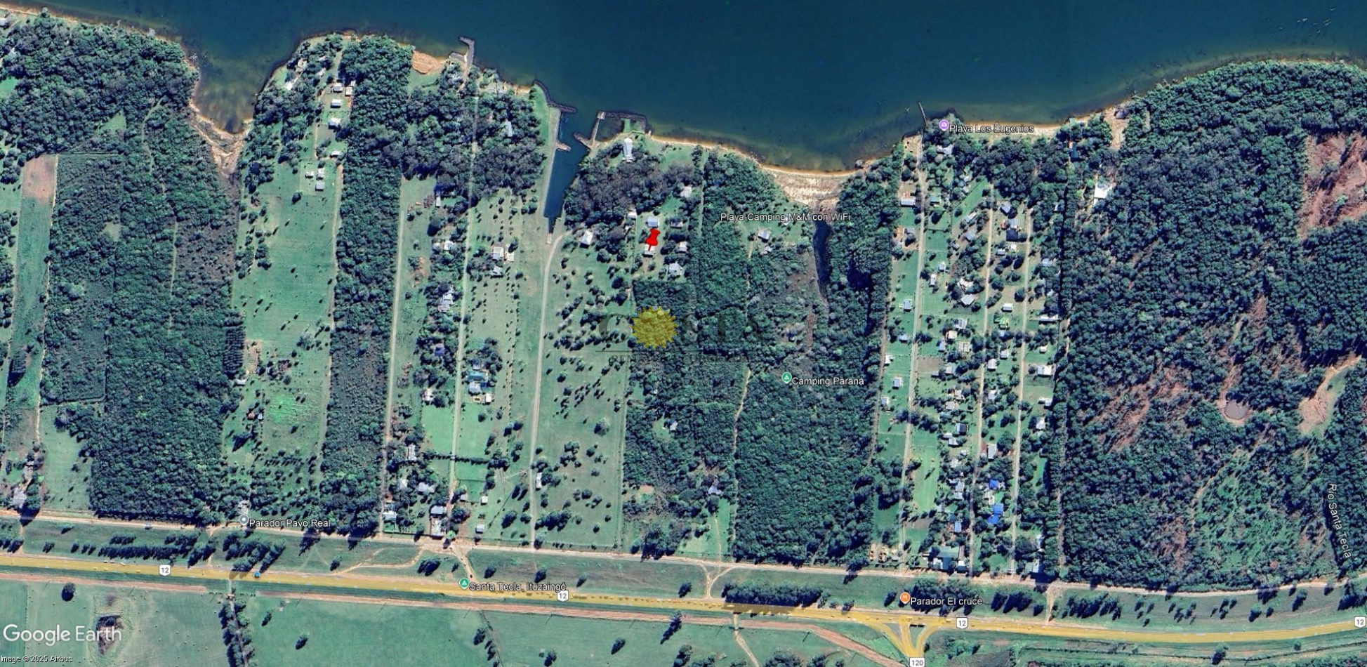 BELLA CABAÑA DE 2 DORMITORIOS Y COCHERA + OTRO LOTE. SANTA TECLA. CORRIENTES