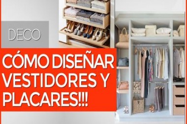 VESTIDORES Y PLACARES DE DISEÑO